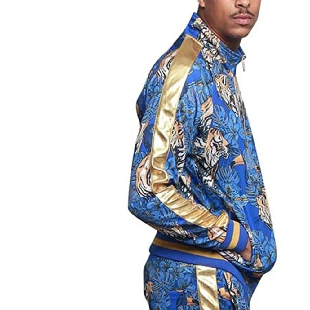 Victorias Royal Floral Tiger Track Jacket - Picture 2 of 9